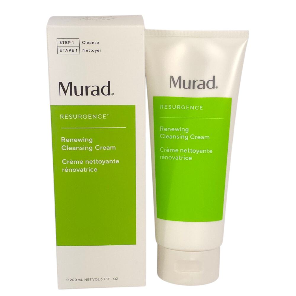 Murad Resurgence Renewing Cleansing Cream 200mL Facial Cleanser Lactic Acid NEW